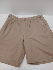 Cotton Traders Mens Shorts W36 with Flexi Waist Pleated Front 100% Cotton Leg 9"
