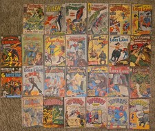 Silver Age Comic Lot low grade Marvel and DC