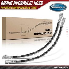 2x Brake Hose Front for