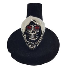 Red Eyes Grim Reaper Skull