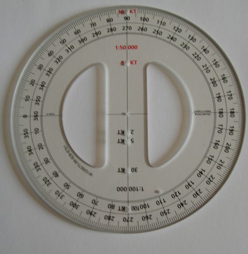 Navigators protractor course - protractor,