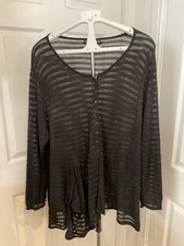 Barbara Speer Cardigan Sheer
