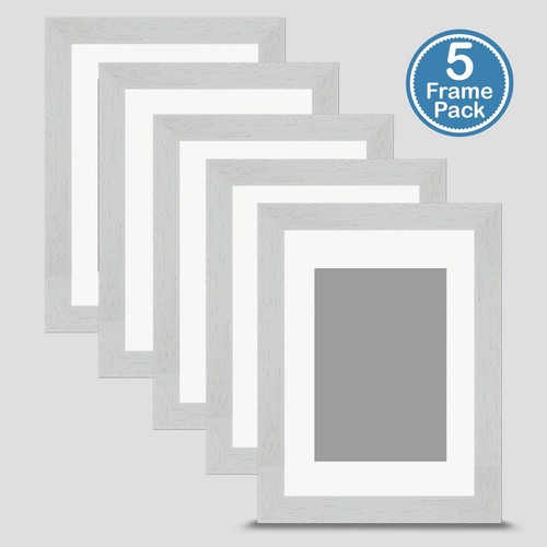 Photo frame white 7x5 inch - frame,