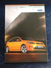 Ford Focus Concept Style Econetic Ghia Titanium ST RS Brochure 09.2009