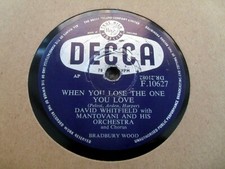 DAVID WHITFIELD: WHEN YOU LOSE