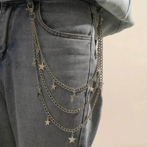 Star charm layered - charm, punk