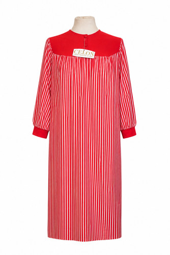 Vintage celon nightdress red - nightdress,