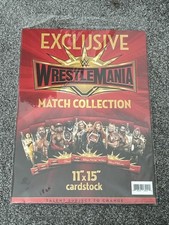 WWE Wrestlemania 35 Exclusive Match Poster Collection