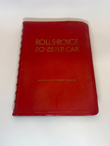 Rolls royce p car - rolls-royce, 20-25