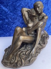 Genesis Fine Arts, Mullingar, Ireland, 'Naked Couple' Cold Cast Bronze Sculpture