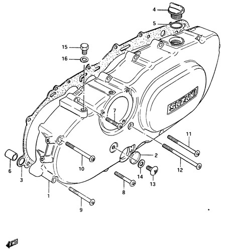 Suzuki genuine plug - plug, k