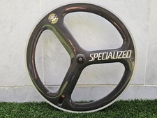 Specialized Carbon Tri-Spoke Rear Wheel, 650c, Clincher, Shimano 10s, NOS