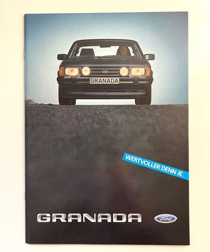 Ford granada brochure - granada, 08/1983