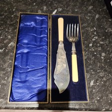 Vintage Fish Knife & Fork