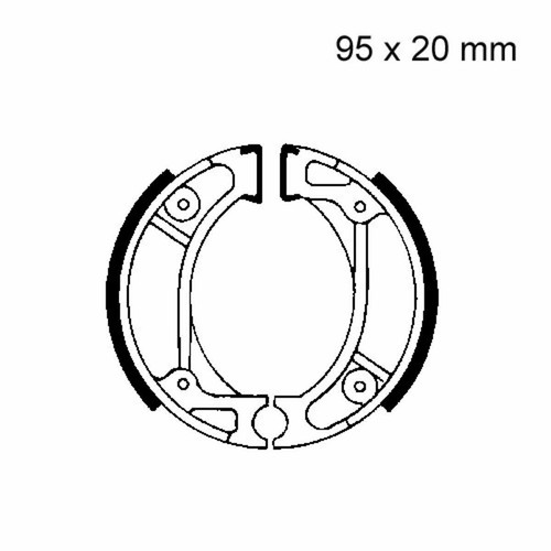 Pair brake jaws - brake,