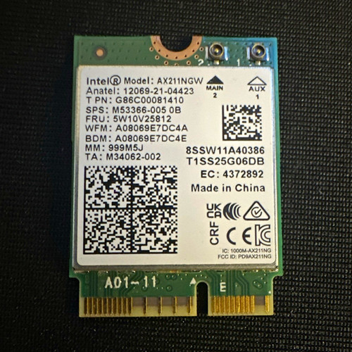 Intel 6e ax211ngw - intel, wi-fi