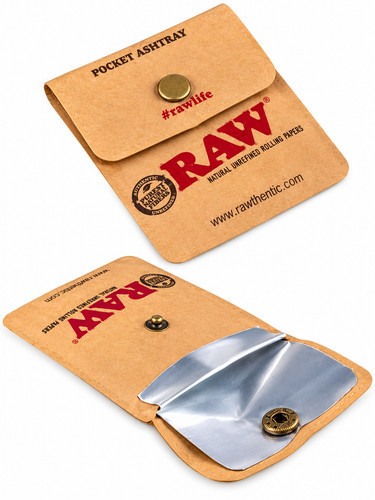 Raw pocket ashtray - raw, pouch