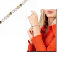 Silver color full eternity - color,
