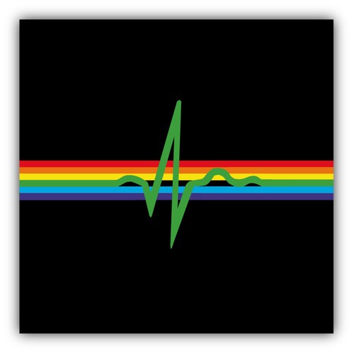 Pink floyd dark side car - pink,