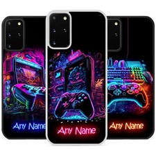Gaming Neon Personalised Phone