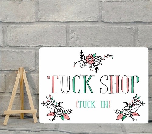 Metal tuck shop candy - a4,