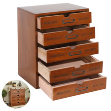 Drawers wooden storage box - storage,