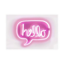 Carr Hailey Neon Hello PW