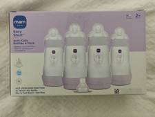 MAM Anti-Colic Baby Bottles X4