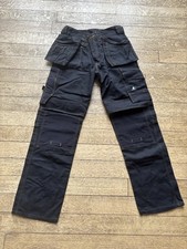 Mascot Men's Cordura Workwear Trousers Size 32 Dark Anthracite