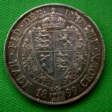 1899 QUEEN VICTORIA SILVER