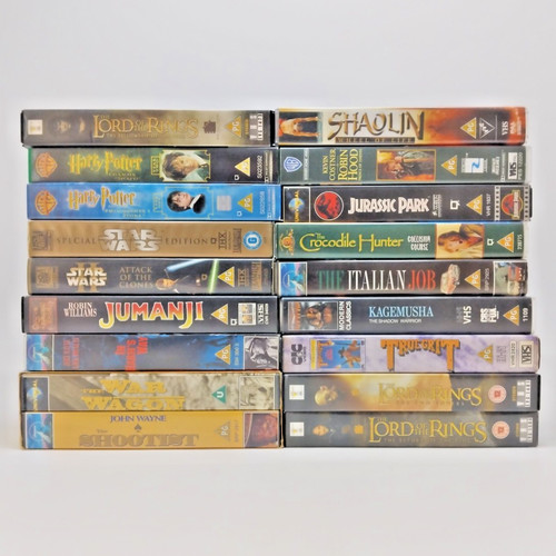 Job lot vhs - lot, x18