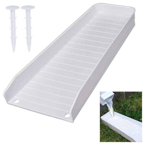 2pcs gutter downspout - 2pcs,