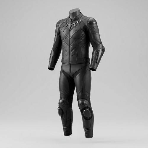 Men leather motorcycle - leather,