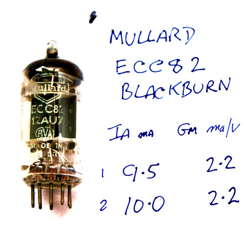 Ecc82 12au7 mullard - ecc82,