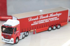 CORGI ROADSCENE - CC18206 - MERCEDES-BENZ ACTROS CURTAINSIDE - DEREK LINCH