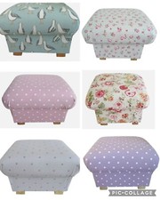 Clarke Fabric Footstools