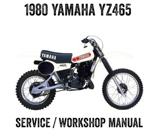 1980 yamaha yz465 - 1980, yz