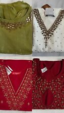 KURTI Kurta Indian women’s party wear Salwar Churidar Tops  Tunics Kurti UK