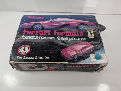 Vintage ferrari home telephone - vintage,