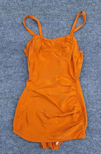 Vintage 50s 60s woman orange - 50s/60s,
