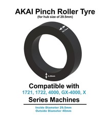 Akai Pinch Roller Tyre - AKAI
