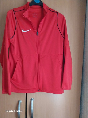 Nike zip front red sports - nike,
