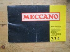 meccano book of models 2/3/4
