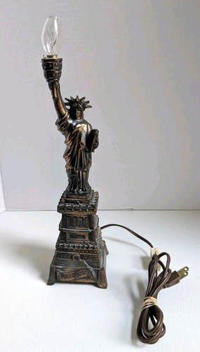 Vtg metal statue - metal,