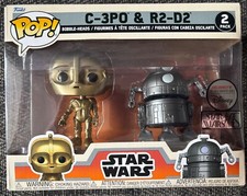 Funko - C-3PO & R2-D2 Concept Star Wars 2 Pack - Disney Exclusive