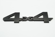 Black metal 4X4 Emblem/Badge