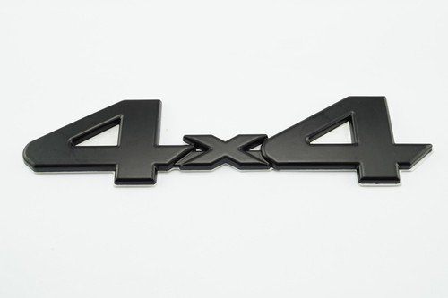 Black metal 4x4 emblem - metal, emblem/badge