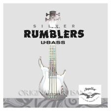 AQUILA SILVER RUMBLERS BASS UKULELE STRINGS FOR KALA UBASS - 4 STRINGS 20-21" 1K