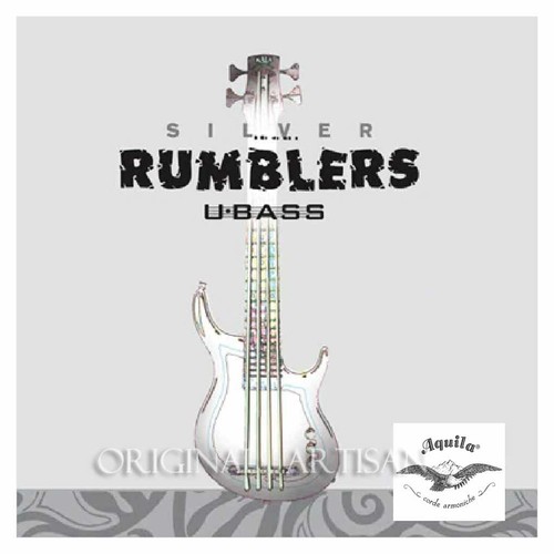 Aquila silver rumblers - silver, bass