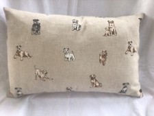Dogs Bolster Cushion Cover 18x12(45x30)